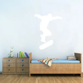 Sablio Samolepka na stenu: Skateboardista 2 - 47x60 cm