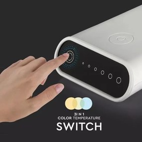 LED Flexibilná stmievateľná stolná lampa LED/6,5W/5V 3000K/4500K/6000K