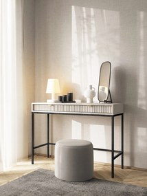 Toaletní stolek Nova 104 cm kašmír/černý