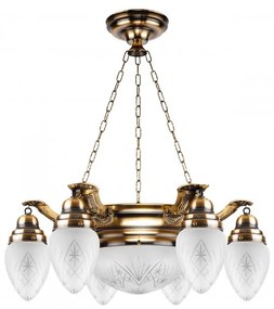 Luster AZERO AW50 / P 6xE27/60W + 1xE27/100W