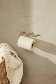Držiak na toaletný papier Curvature – mosadzný