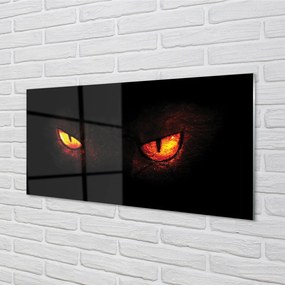 Nástenný panel  svietiace oči 120x60 cm