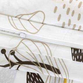 RENFORCÉ OBLIEČKY CHARLOTTE EXCLUSIVE 200X220 CM, 2 KS 70X80 CM KVETY