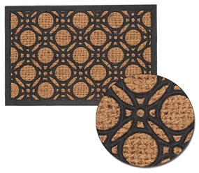 Esschert Design Vonkajšia rohožka Goldie, 60x40 cm