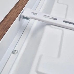 Brilagi - LED kúpeľňové svietidlo WOODY FRAME LED/40W/230V 60x60 IP44 dub čerešňa