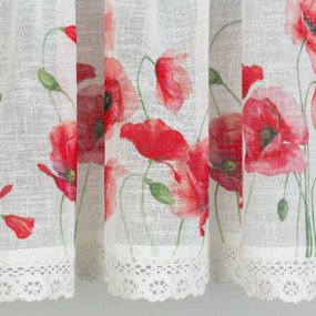 KRÁTKA ZÁCLONA NA PÁSKE MARI 150X30 CM VIACFAREBNÁ
