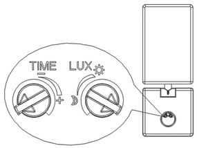 Top Light Faro B PIR - LED Reflektor so senzorom FARO LED/15W/230V IP65 biela