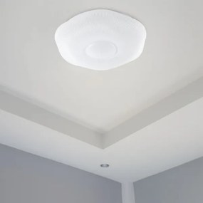 LED Stmievateľné stropné svietidlo LED/60W/230V 3000-6500K 50 cm biela + DO