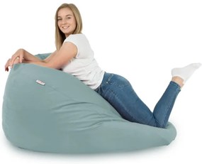 Plyšový sedací vak SAKO mätový