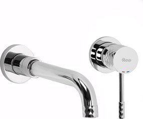 Rea Lungo Diamond, podomietková umývadlová batéria + BOX, chrómová, REA-B6382
