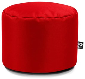 Červený detský sedací vak Dot M – So Soft?