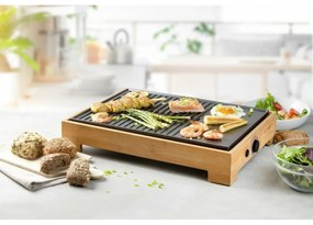 DOMO DO9271G stolný elektrický gril Plancha BambooStyle, L