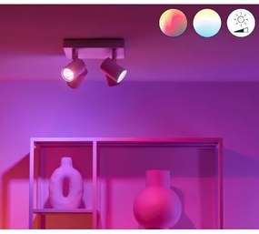 WiZ - LED RGBW Stmievateľné bodové svietidlo IMAGEO 4xGU10/4,9W/230V biela Wi-Fi