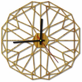 Sentop - MDF Nástenné hodiny do obyvačky HDKF017 i čierne I SENTOP HDFK0017 PR0346 MDF