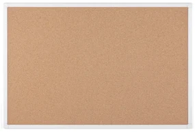 Bi-Office Korková nástenka ANTI-MICROBIAL, 900 x 600 mm, biely rám