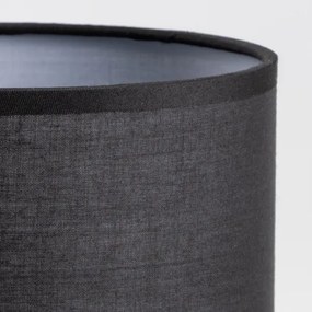 Brilagi - LED Nástenná lampa NUBILA 1xE27/25W/230V + LED/3W čierna