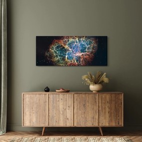 Obraz - Krabie hmlovina (120x50 cm)