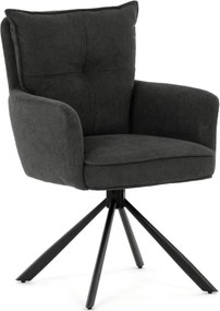Jedálenská stolička sivá HC-X1128 GREY2