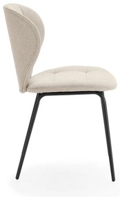 Krémové jedálenské stoličky v súprave 2 ks Maori – Marckeric