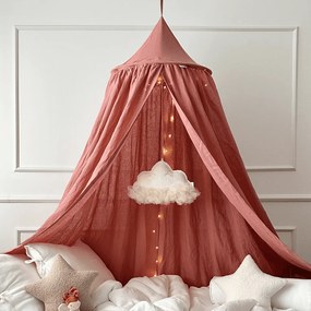 Závesná dekorácia obláčik vanilka 35x26x14cm