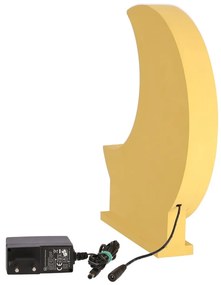 Žltá detská lampička Moon - Candellux Lighting