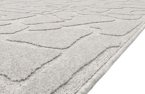 Koberec Agnella Morphic Dunes svetlosivý