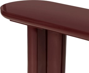 Konzolový stolík Jalo 120 cm vínovo-hnedý