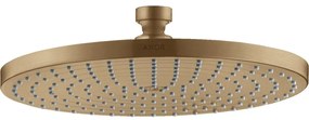 AXOR Starck tanierová horná sprcha 1jet, priemer 240 mm, kartáčovaný bronz, 28494140