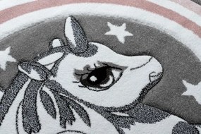 Koberec PETIT PONY KONÍK sivý