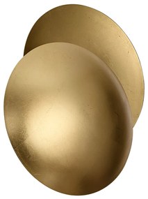 Moderné nástenné svietidlo zlaté 34,5 cm 2-svetlá - Sunrise