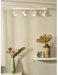 Lucide 17990/20/31 - LED bodové svietidlo TWINNY-LED 4xGU10/4,5W/230V biele 63 cm