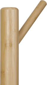 Stojanový vešiak bambusový hnedý DR-N1004 WT