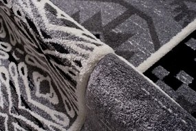Koberec Sumatra H110A carving sivý