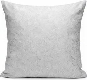 Obliečka na vankúš Rosalia Vet-449 40x40 cm svetlosivá