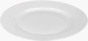Porcelánové plytké taniere Basic, 4 ks