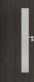 Interiérové dvere Naturel Deca ľavé 60 cm brest antracit DECA10JA60L