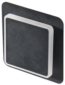 LED nástenné svietidlo Onyx čierne