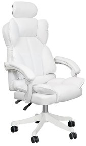 Lux riaditeľská otočná stolička, rôzne farby- biela