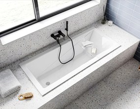 Besco Akrylátová obdĺžniková vaňa Modern Slim 140x70 (150,160,170x70, 180x80) BESCO-Rozmery: 140x70, BESCO-Farba: Biela