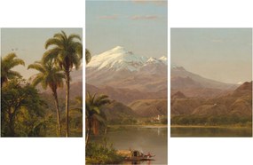 Obraz - Frederic Edwin Church, Tamaca Palms, reprodukcia (90x60 cm)