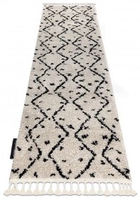 Dywany Łuszczów Behúň Berber Tetuan B751 cream - 60x300 cm