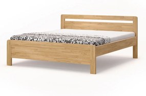 BMB KARLO KLASIK - masívna dubová posteľ 140 x 200 cm, dub masív