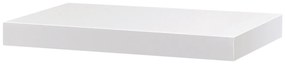 Nástenná polička P-023, matná biela