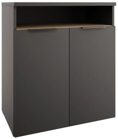 Komoda, antracit/dub cremona, ADAPO ADP04