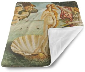 Sablio Deka pre bábätko Zrodenie Venuše - Sandro Botticelli - 80x100 cm