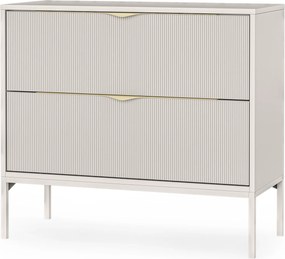 Skříňka pod umyvadlo Livia s deskou 84 cm kašmírová