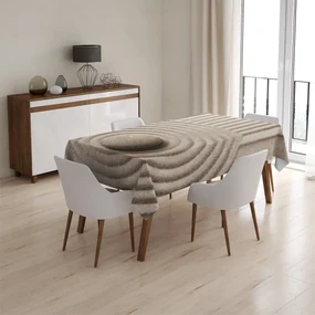 Sablio Obrus Otlačok v piesku - 90x90 cm