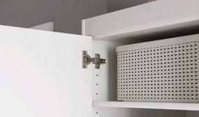 Policová skriňa Mega 72, biela