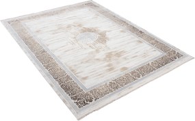Koberec Sahara obdĺžnikový – krémovo-hnedý dizajn pre domov Rozmer: 160x230 cm