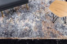 Koberec MIRO 51328.804 abstraktný, sivý / zlatý